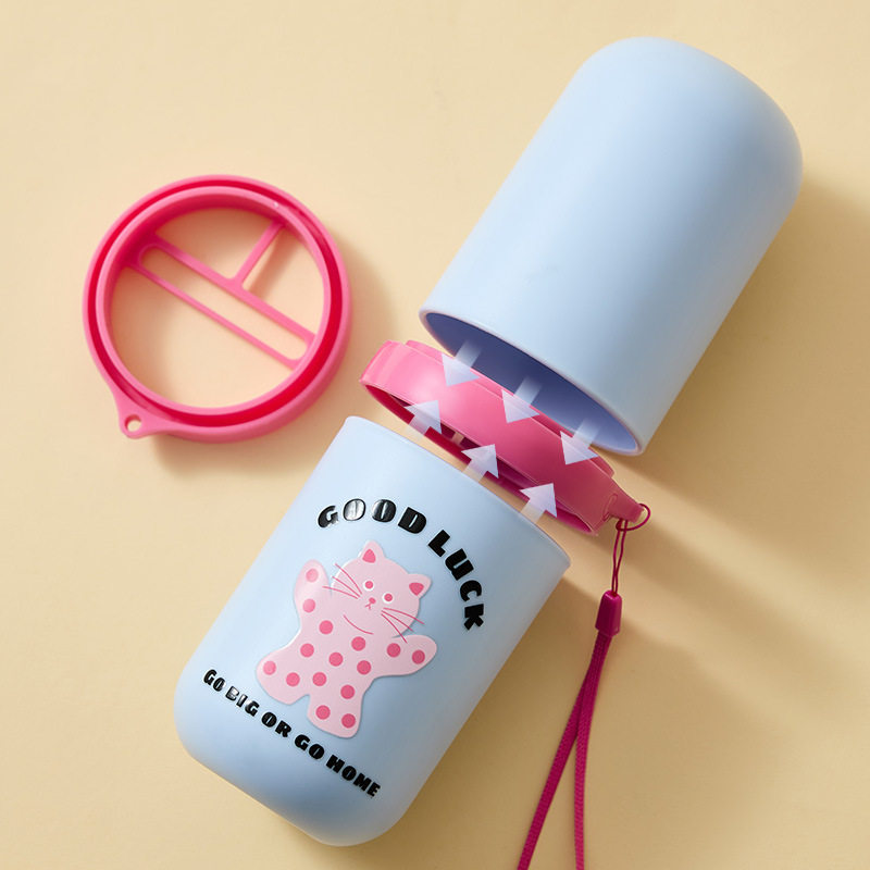 二合一旅行手柄漱口杯轻奢牙杯牙具收纳便携多功能创意洗漱杯套装