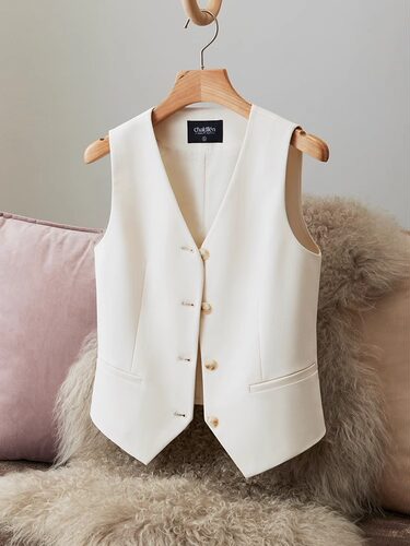 时尚西装马甲女设计感小众夏款外搭百搭新款潮流职业休闲955