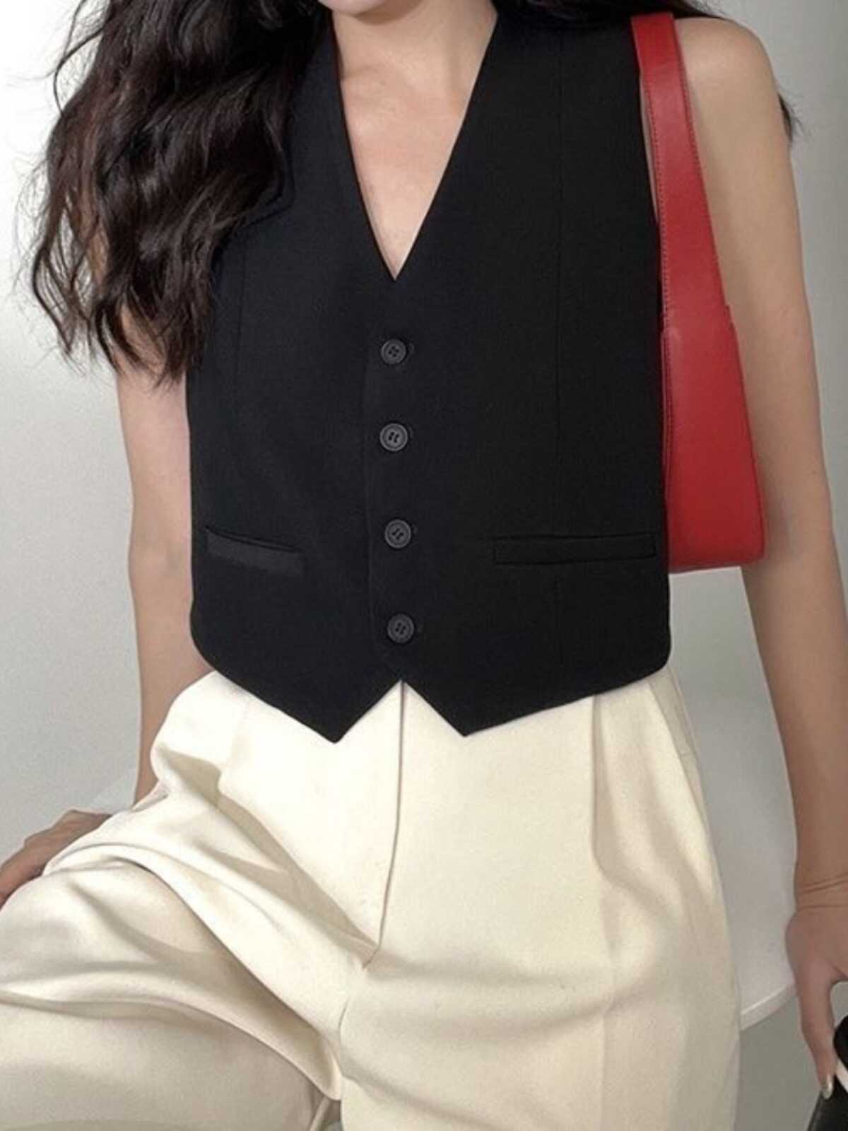 2023春夏新款外搭白色西服休闲