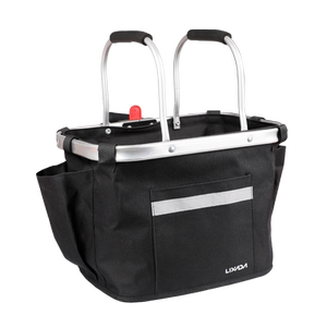 自行车车筐山地车前车筐车篓折叠菜篮单车篮子前置手提帆布车前框