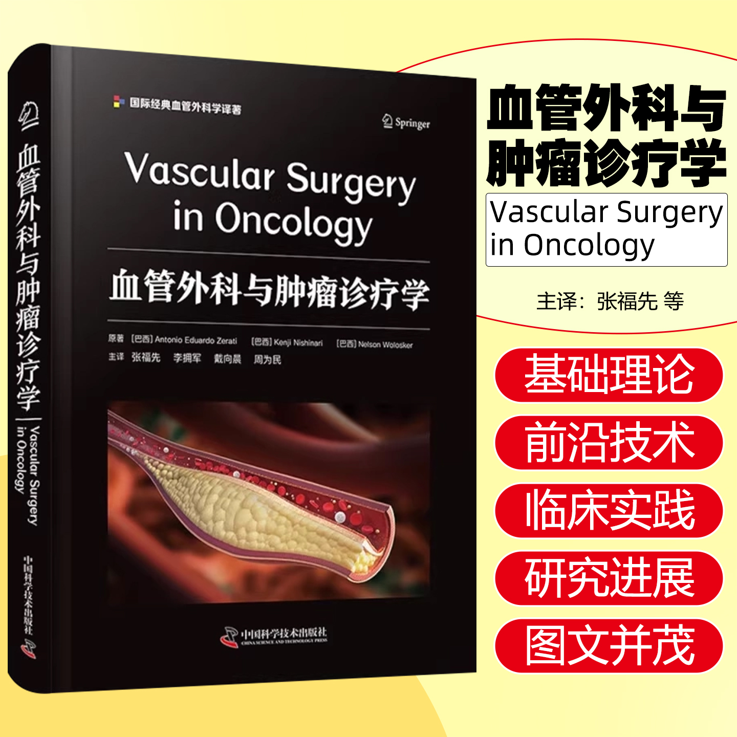 血管外科与肿瘤诊疗学 中国科学技术出版社9787523613016
