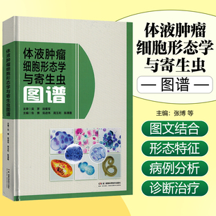 正版 体液肿瘤细胞形态学与寄生虫图谱 体液中肿瘤细胞的形态学特征以及常见寄生虫的形态 湖南科学技术出版社9787571034290