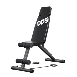 多德士多功能哑铃凳仰卧起坐辅助器家用运动健身器材可折叠