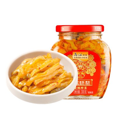 乌江瓶装下饭菜微辣开味