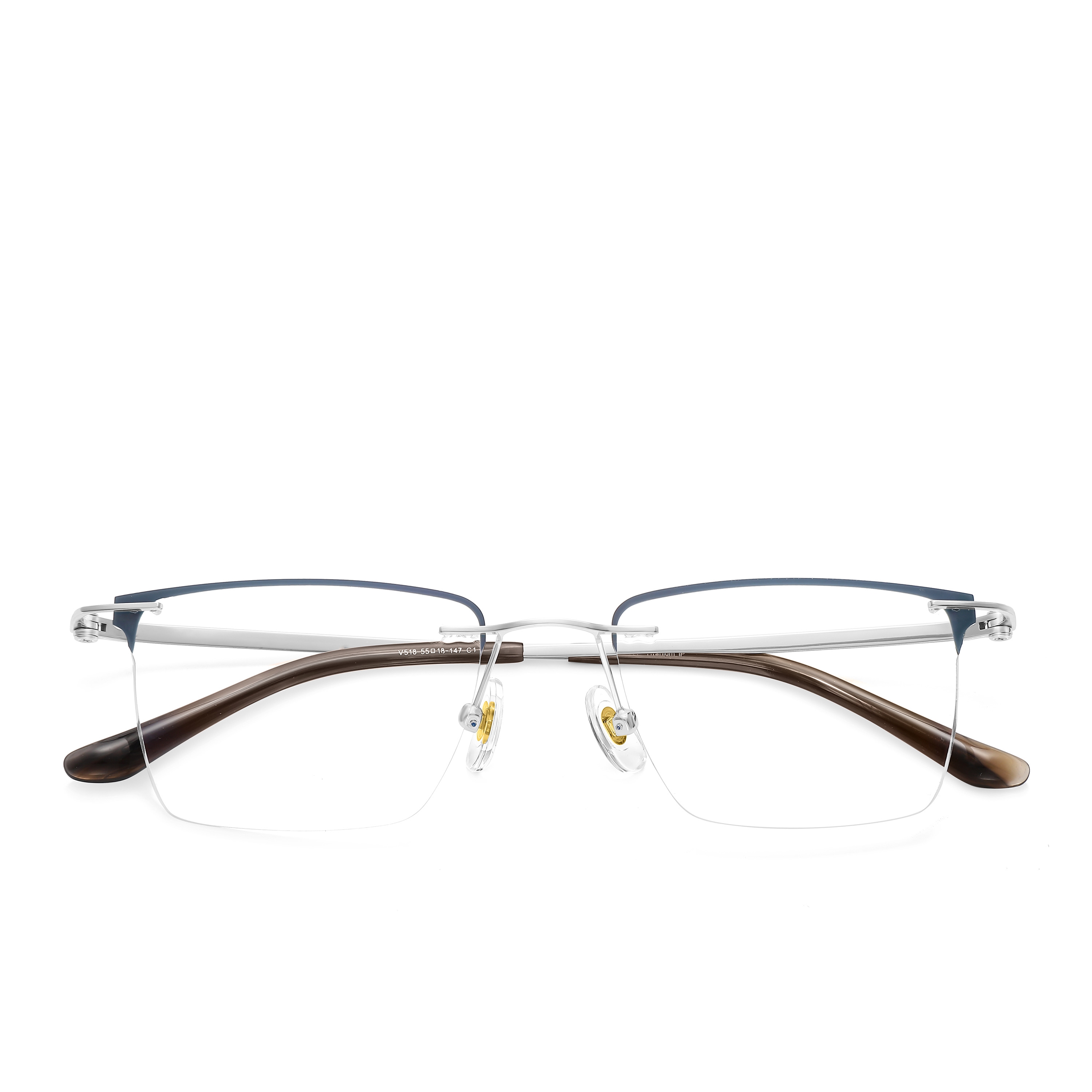 古登堡男女梦幻无框纯钛近视眼镜