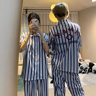 精神院病号服睡衣一触即发长袖出院万圣节搞怪cos短袖家居服套装y