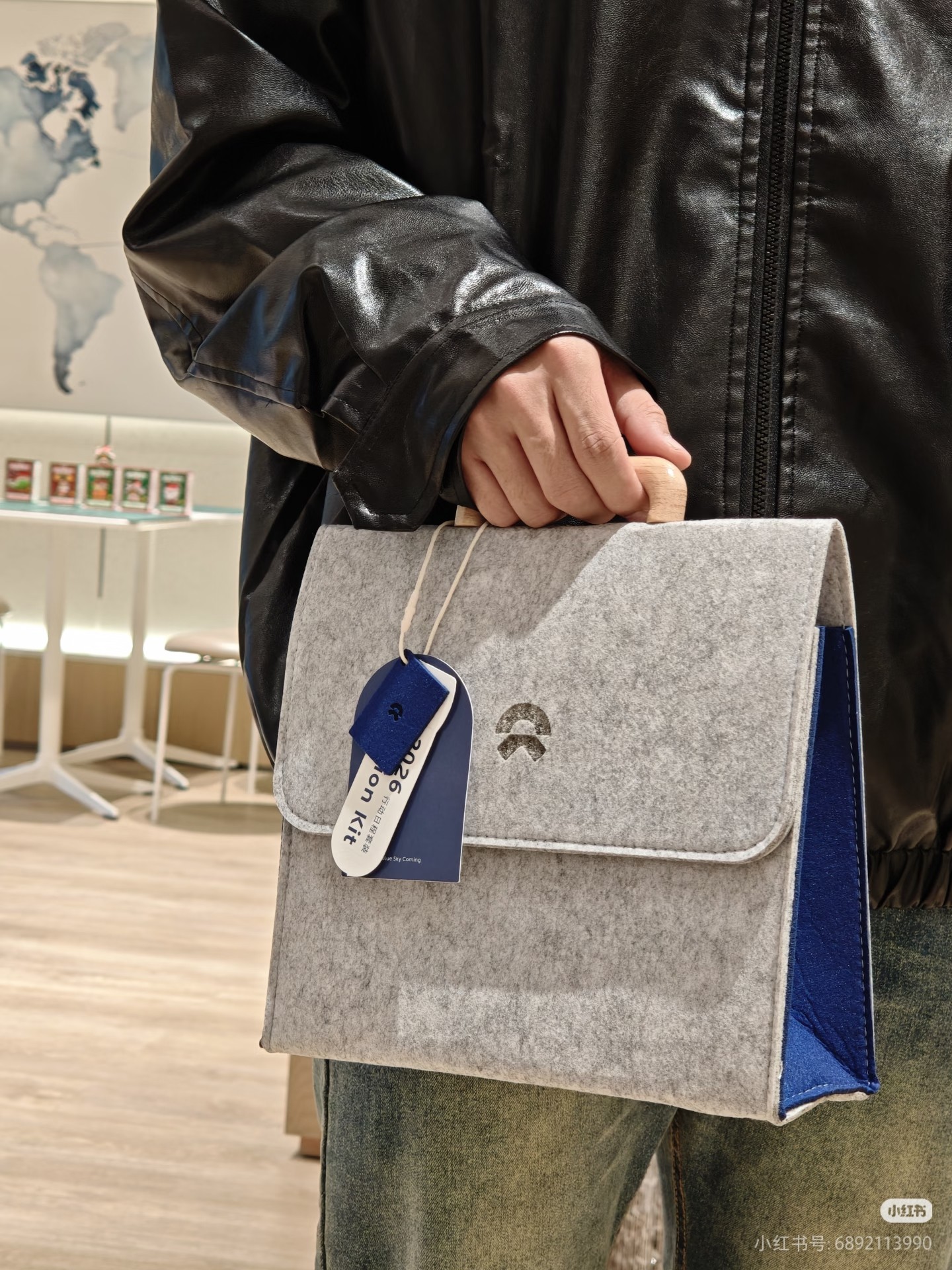 2026新款毛毡包手提文件包企业商务礼品客户伴手礼毛毡包可定logo,包装,商务礼品包装,淘宝优惠券,粉丝福利购,淘宝优惠卷