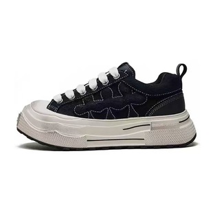 【王鹤棣同款】原版重奏系列女鞋复古梅花鞋子运动鞋女娃娃鞋百搭