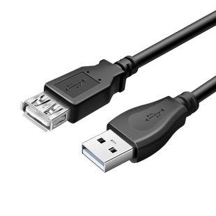 usb2.0延长线 公对母电脑鼠标键盘U盘接口加长数据线 充电连接线