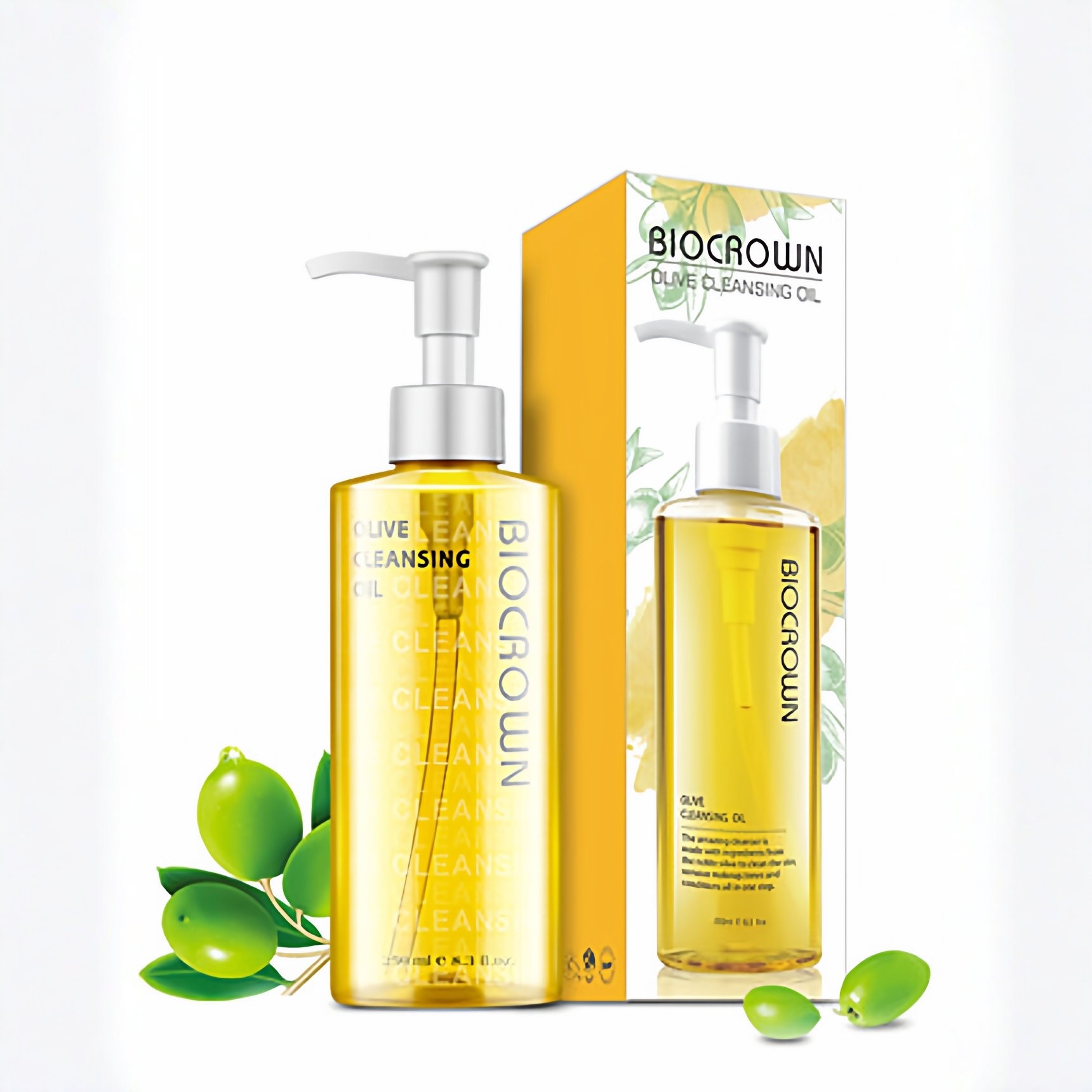 卸妆油 百匡进口橄榄卸妆液温和眼脸唇部深层清洁保湿洁肤250ml