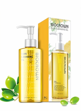 卸妆油 百匡进口橄榄卸妆液温和眼脸唇部深层清洁保湿洁肤250ml