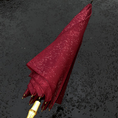 碳纤维24根结实耐用抗风长柄雨伞