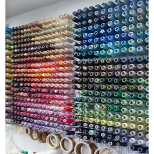 绣花线缝纫线收纳整理架可报数量尺寸定制此为架子链接不包括绣线