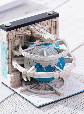 3D立体便签科幻文创高颜值礼物