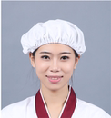 食品厂防护帽 纺织帽女餐饮工作帽厨师帽防尘食堂厨房帽防油烟女款