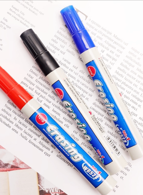 WB528白板笔白板专用笔红蓝黑色加墨水性白板笔墨水可易擦笔粗头