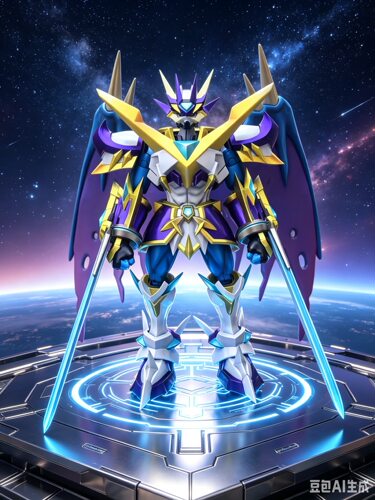 数码宝贝/究极V龙兽X抗体3d打印白膜digimon数码暴龙GK皇家骑士团