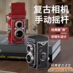 ccd相机学生党双反高清夜视复古数码相机手摇杆旅游相机挂件校园