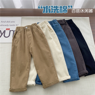 男童西装 儿童休闲裤 裤 女童棉质长裤 春秋款 宝宝工装 镇店之宝