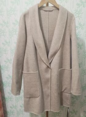 玛斯利尔masilier24年羊毛羊绒大衣外套秋冬