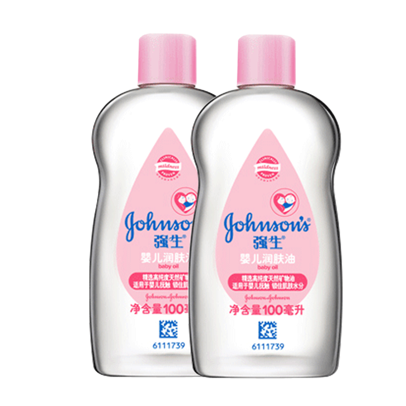 强生婴儿润肤油100ml