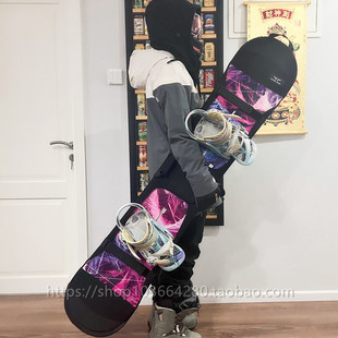 飞石单板板套饺子皮 滑雪板包双肩装备收纳包雪具防划 板刃保护套