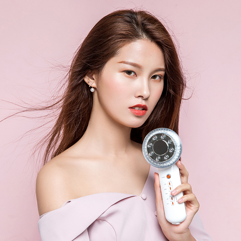 洛神时光美容仪器家用提拉紧致脸部导入导出仪V脸瘦脸神器按摩仪