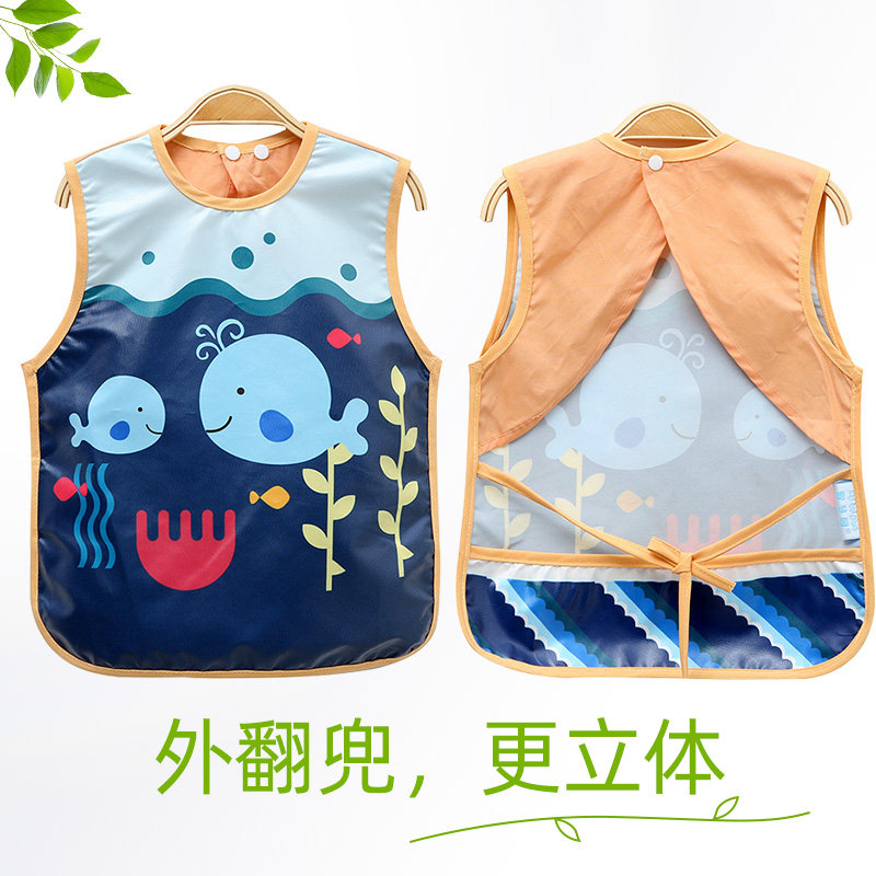 宝宝饭兜防水婴儿围兜罩衣儿童防水口水兜饭兜兜衣宝贝围嘴食饭兜|ruв категории подгузник/шампунь/вскармливать/тележка кроватью, кубок/посуда/измельчение/Приложение, нагрудник/всасывающий шарф/ужин в кармане/полотенце, ужин в кармане - от Buy2taobao.com для оказания профессиональной услуги покупки агента Taobao