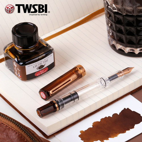 TWSBI三文堂新品ECO焦糖古铜钢笔