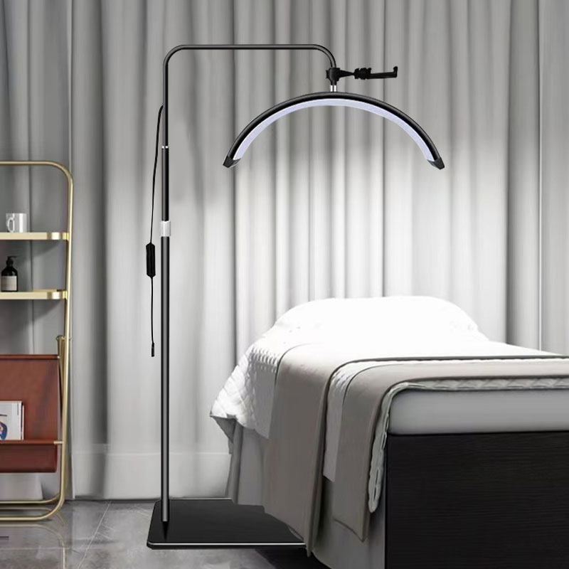 美睫纹绣灯美容U型落地灯led护眼美甲纹身工作纹眉嫁接睫毛专用灯