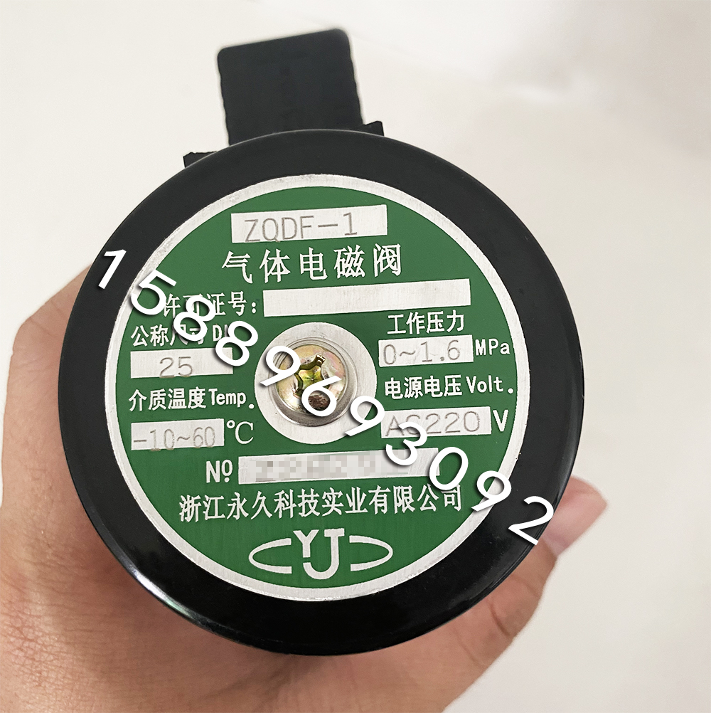 YJ浙江永久电磁阀ZQDF-1DN25