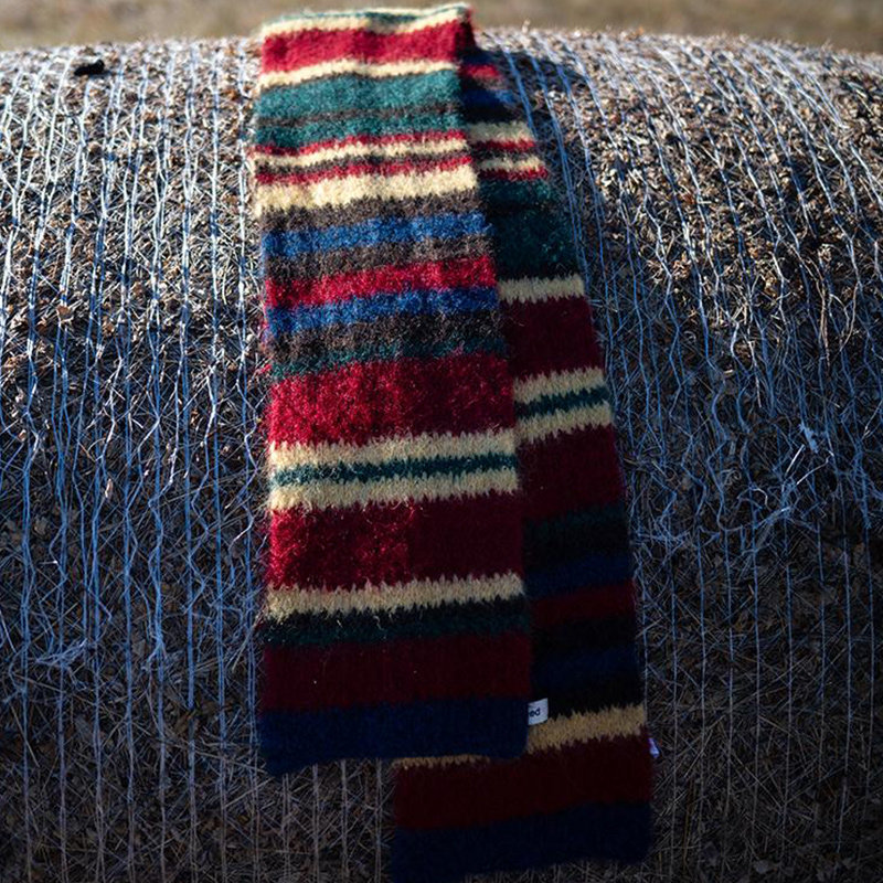 理想三旬女装秋冬复古红蓝撞色条纹针织毛线百搭保暖围巾,服饰配件/皮带/帽子/围巾,围巾/丝巾/披肩,淘宝优惠券,粉丝福利购,淘宝优惠卷