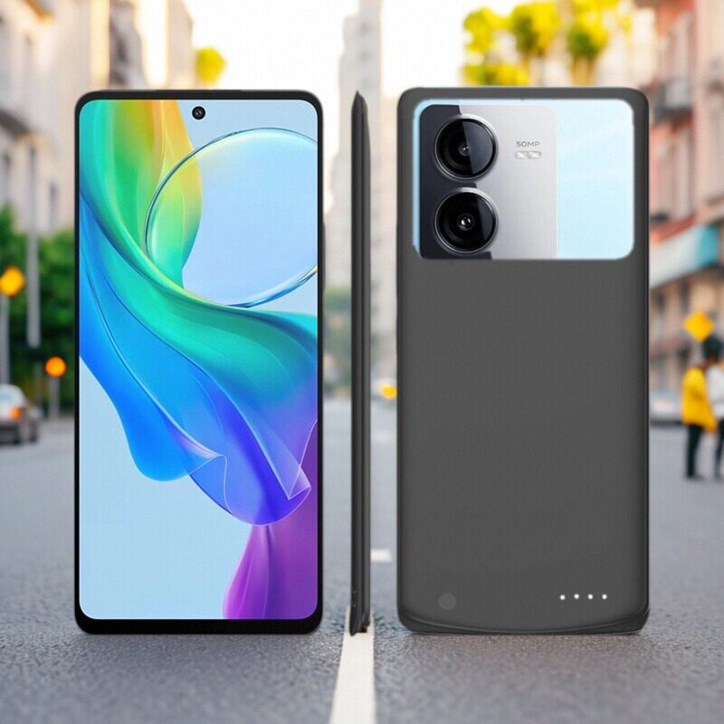 适用vivo Y78+背夹电池 便携式充电宝 Y78t手机壳 无线大容量电源