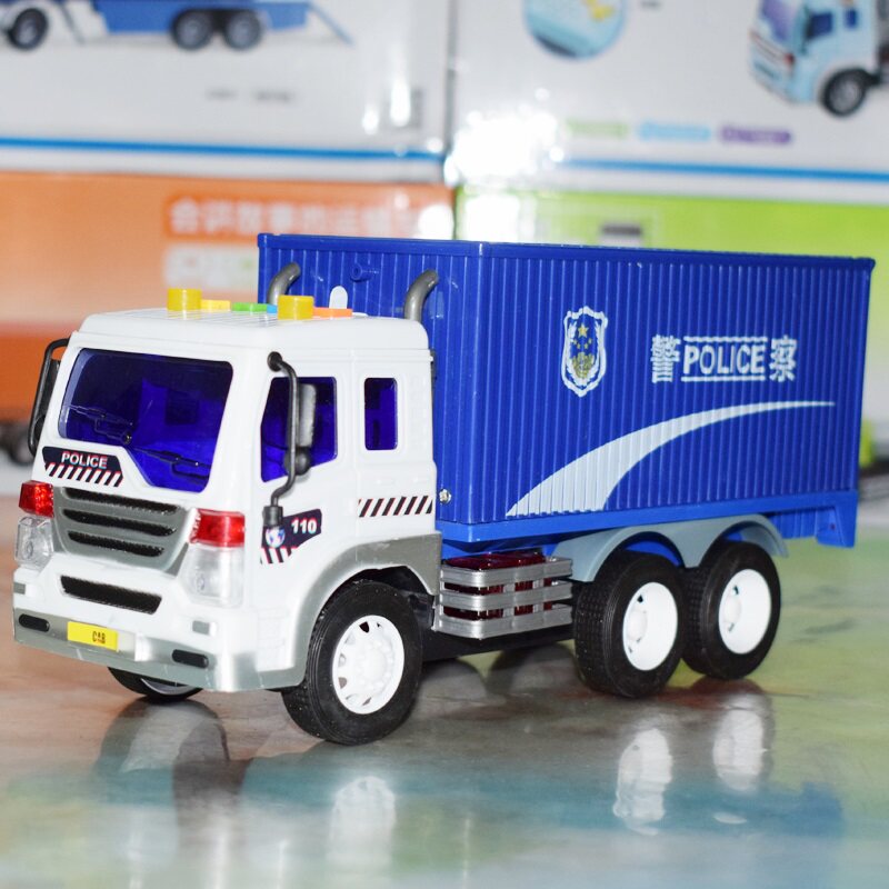 男孩儿童玩具车警汽车110公安警察救护车120大号警报车出租车模型