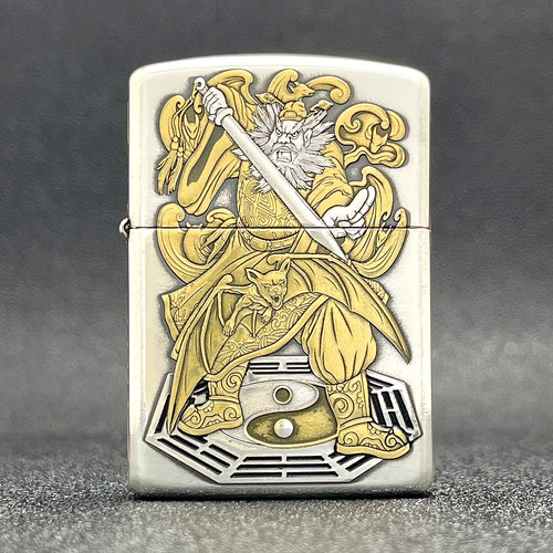 ZIPPO正品之宝打火机天师钟馗