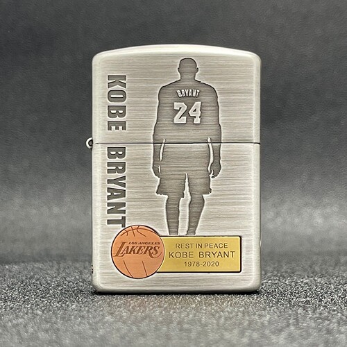 ZIPPO正品之宝打火机科比背影