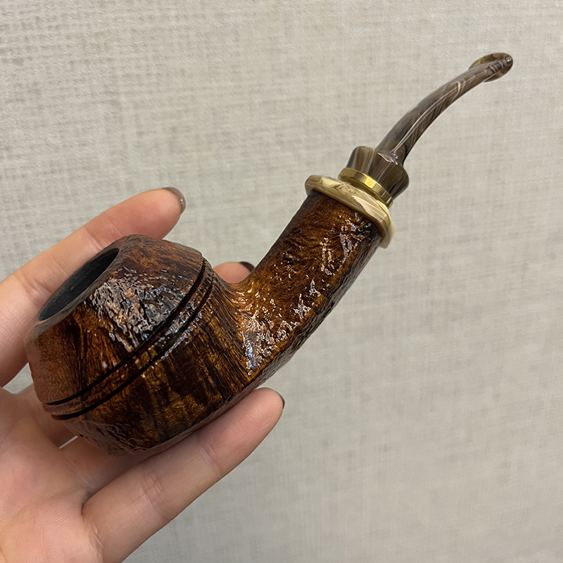 吉普森PJ手工石楠木烟斗牛头斗