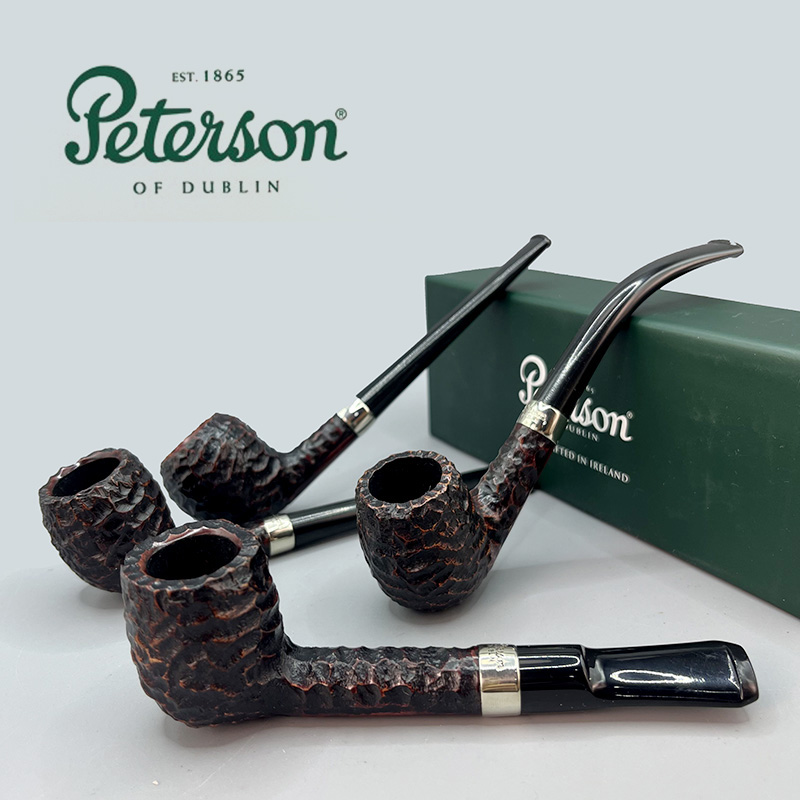 爱尔兰彼得森Junior镍圈乡土烟斗
