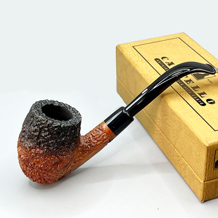 意大利卡斯特罗Castello Old SeaRock手工石楠木烟斗老古董渐变G