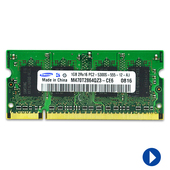 CE6笔记本内存 2RX16 PC2 DDR2 原装 5300S 三星M470T2864QZ3