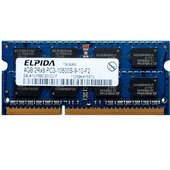 笔记本内存条 2RX8 PC3 EBJ41UF8BCS0 尔必达ddr3 10600S 1333