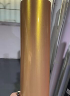 晨曦金哑光暮光金车身全车贴膜内饰改色膜