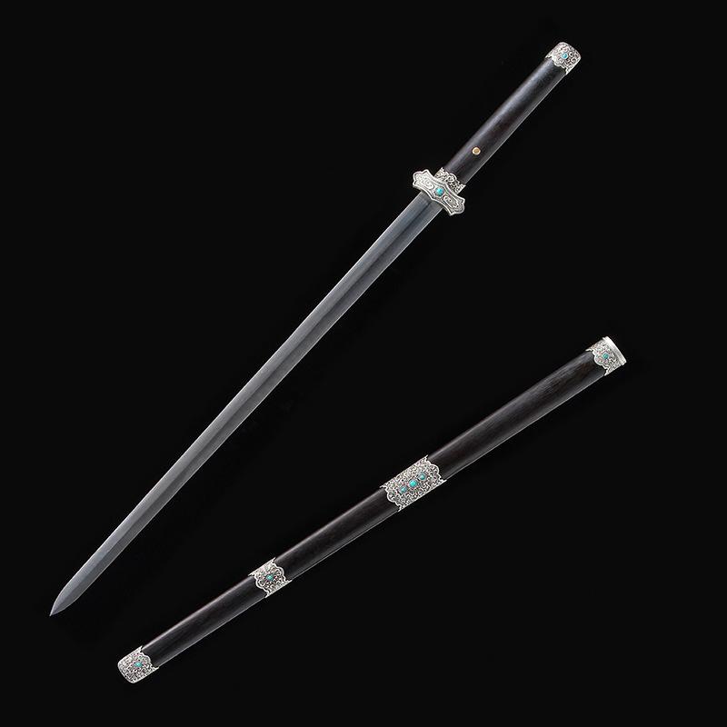 龙泉君魄刀剑盛世唐剑乌木百炼