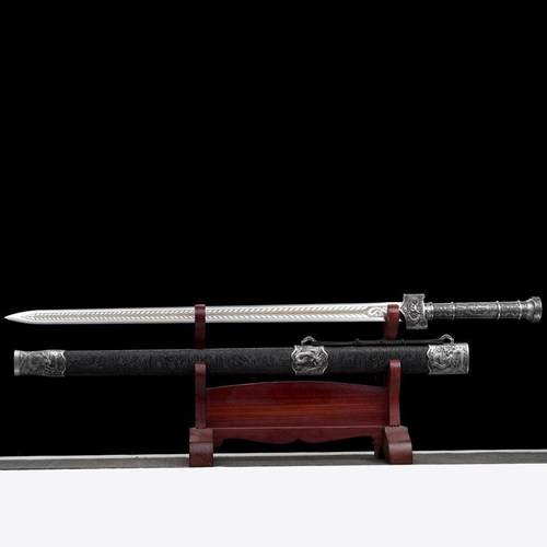 龙泉刀剑越王剑佩剑硬刀高锰钢