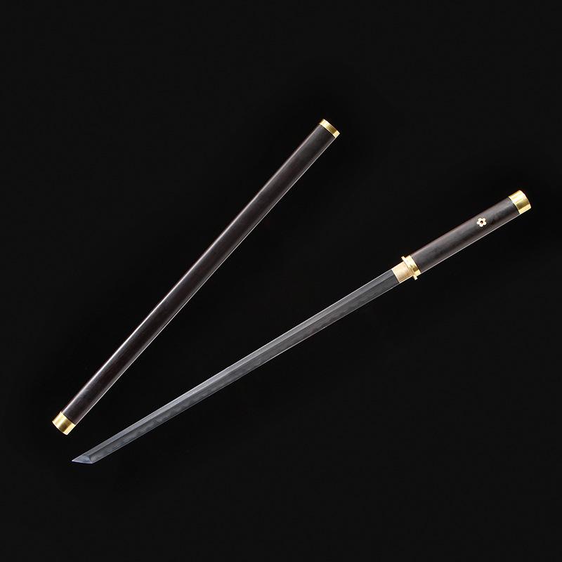 龙泉君魄刀剑手工包铜唐横刀上等