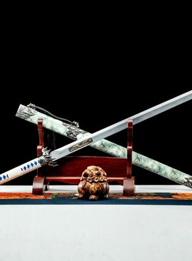 龙泉市刀剑高锰钢手工锻打唐横刀