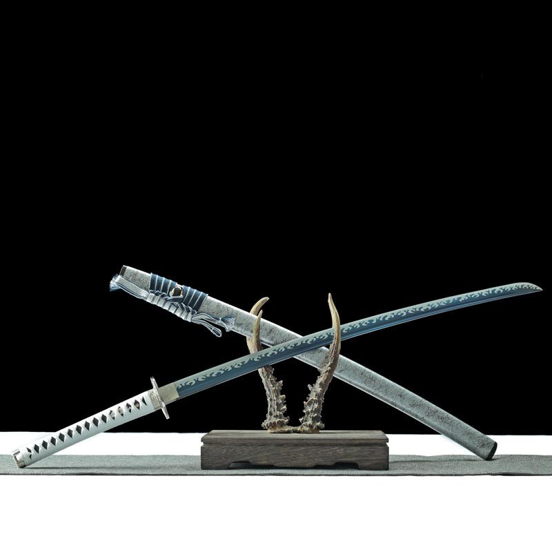 龙泉市刀剑一体锻打日式冷兵器