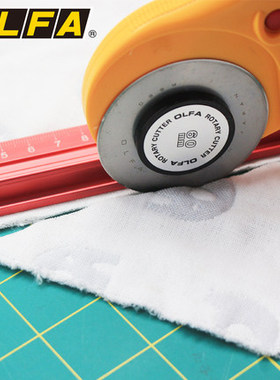 OLFA爱利华日本进口增强版圆刀片60MM/RB60H-1圆刀片不锈钢美工刀