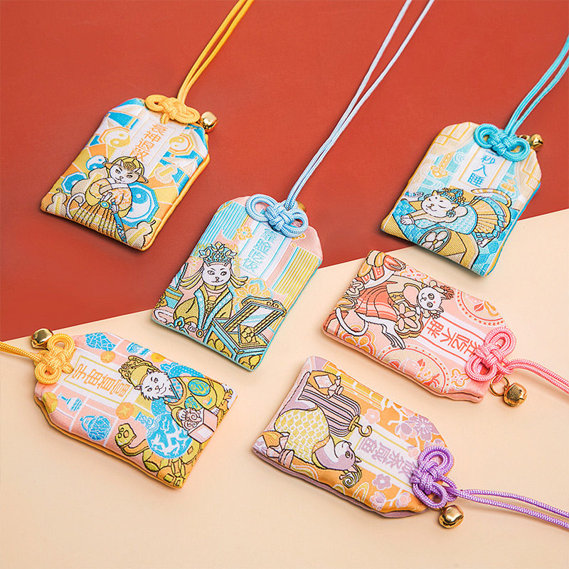 上新了故宫文创古风祈福袋香包御猫挂饰荷包袋福袋中式香囊平安符