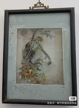 苏州纯手工艺品苏绣刺绣成品客厅玄关装饰挂画梅花花鸟沙发墙挂画